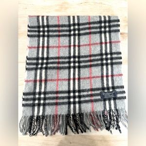 Burberrys cashmere scarf